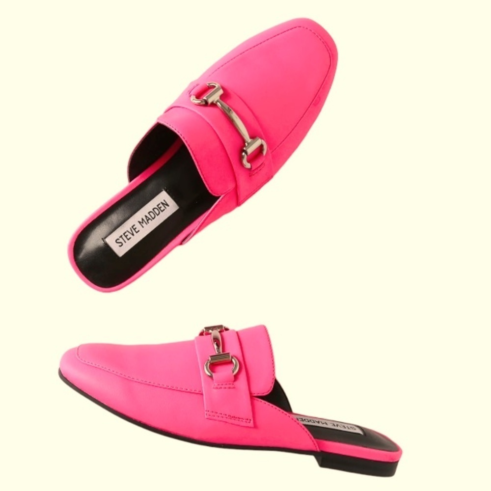 STEVE Madden | Pink Neon Kori Mule Women Size 7.5M